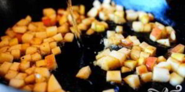 свиные отбивные со сливочной крупой