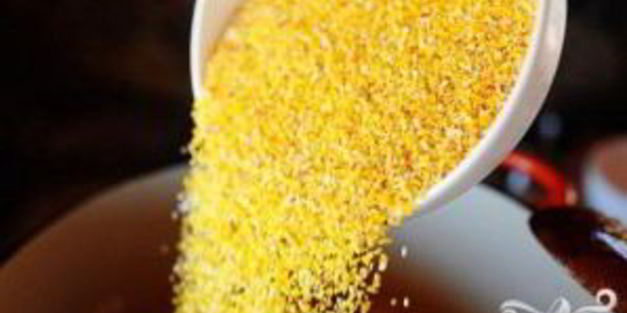 свиные отбивные со сливочной крупой