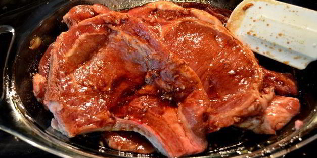 свиные отбивные в азиатском стиле