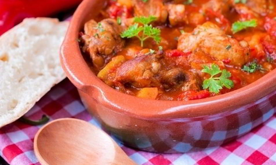 Рецепт телятина с овощами