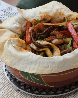 Телятина в лаваше