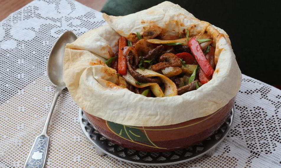 Рецепт телятина в лаваше