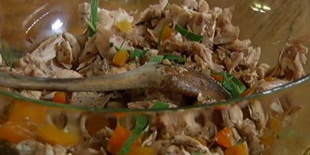 террин из кролика с курагой