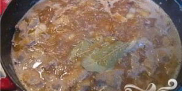 тушеное вымя