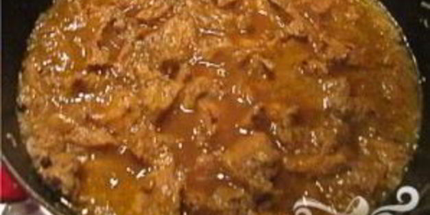 тушеное вымя