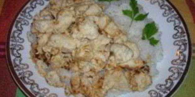 тушеные куриные грудки