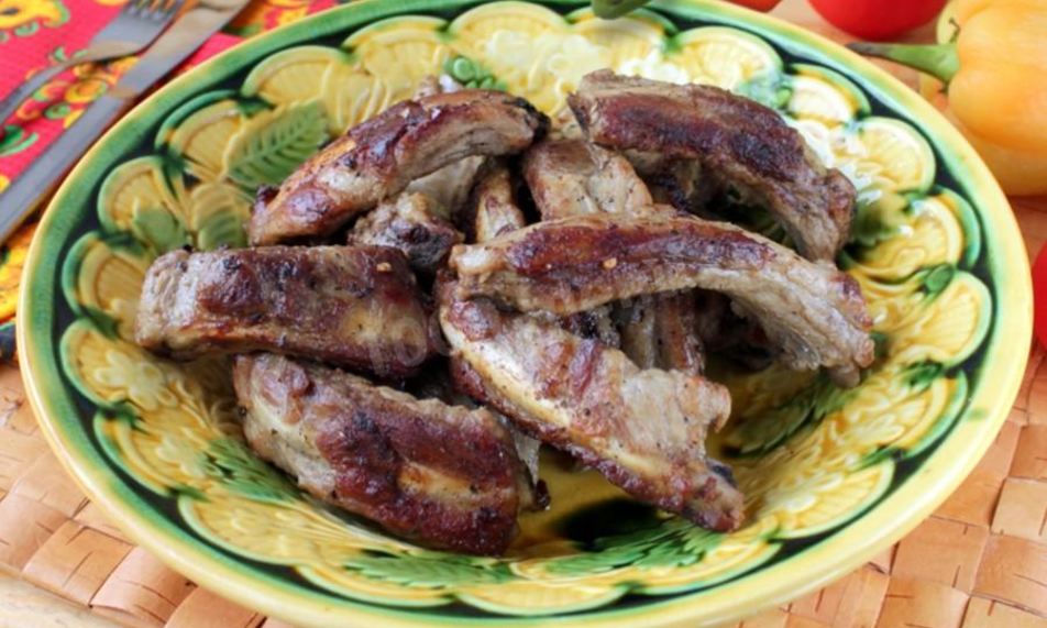 Рецепт тушеные ребрышки в мультиварке