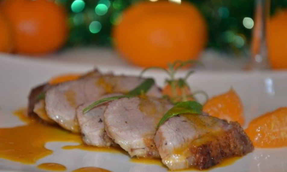 Рецепт утиная грудка с мандаринами