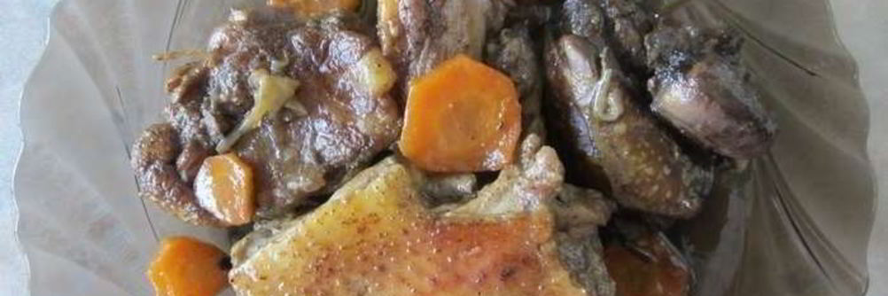 Утка, тушеная в мультиварке