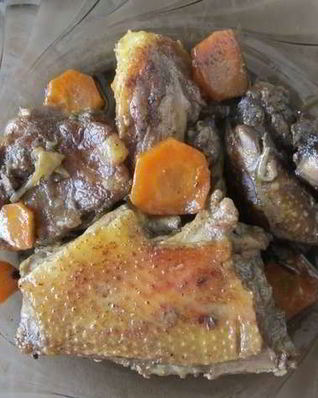 Утка, тушеная в мультиварке