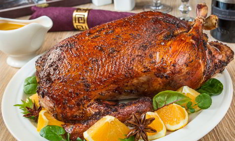 Рецепт утка в соево-апельсиновой глазури с пятью специями