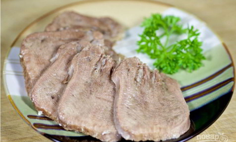 Рецепт вареный говяжий язык