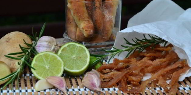 вяленые куриные палочки