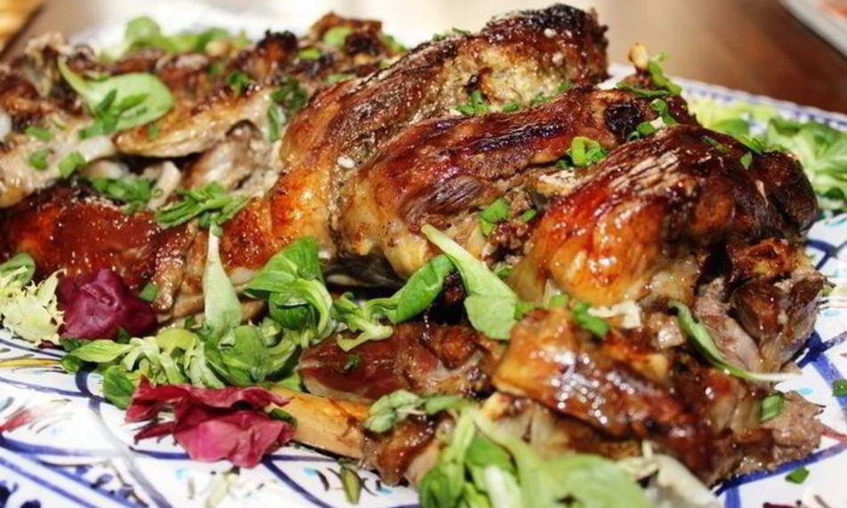 Рецепт запеченная баранья нога