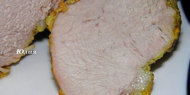 запеченная индюшиная грудка