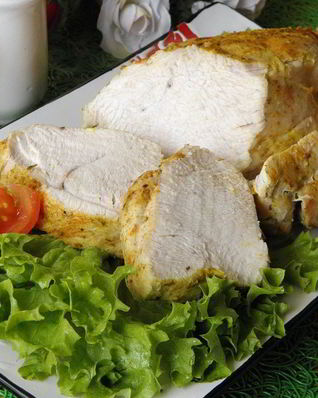 Запеченное филе индейки