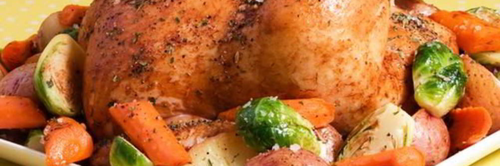 Запеченный цыпленок