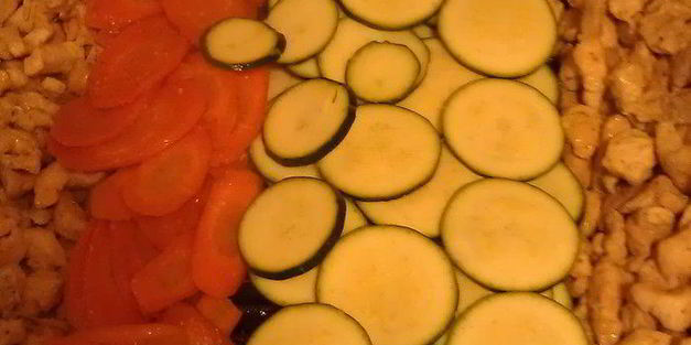 запеченные куриные грудки с овощами и шампиньонами сделай сам