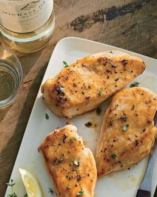 Жареная куриная грудка