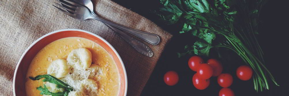 Ньокки в тыквенно-сливочном соусе