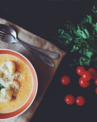 Ньокки в тыквенно-сливочном соусе