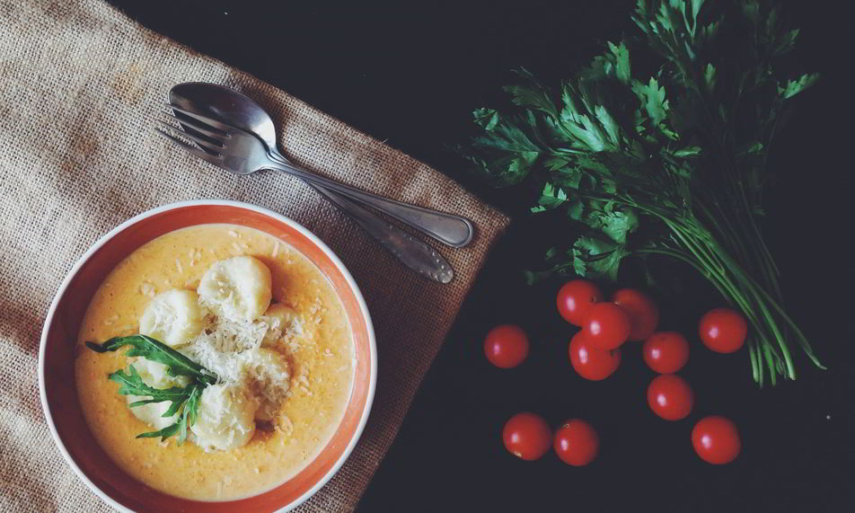 Рецепт ньокки в тыквенно-сливочном соусе