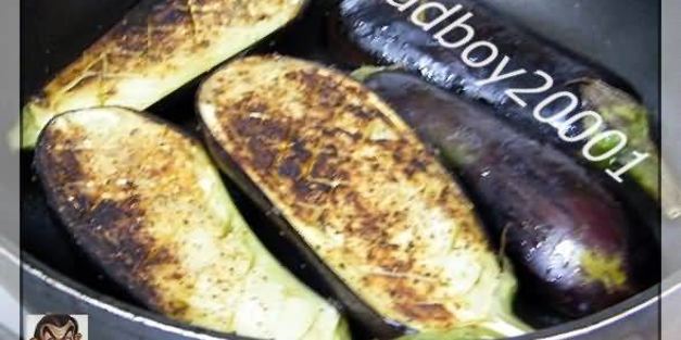 баклажаны с мясной начинкой