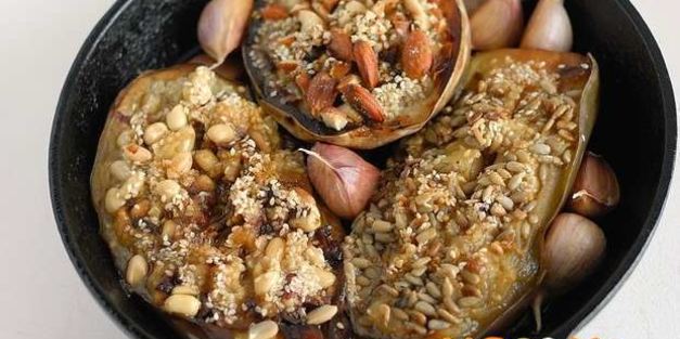 баклажаны с орехами