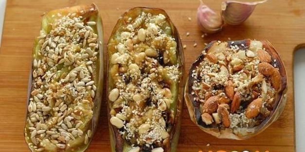 баклажаны с орехами