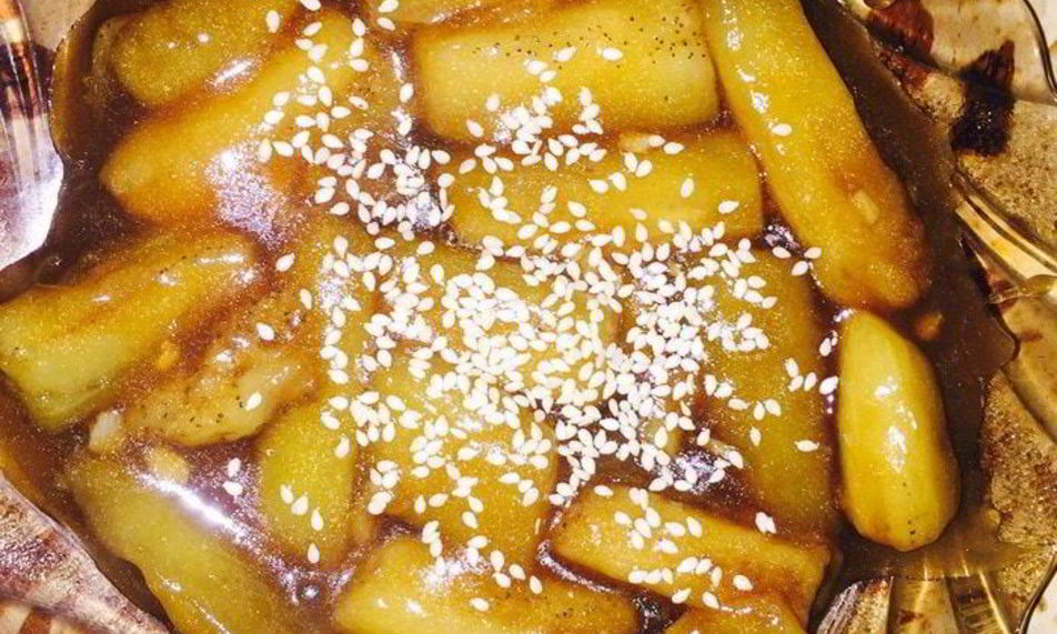 Рецепт баклажаны в кисло-сладком соусе