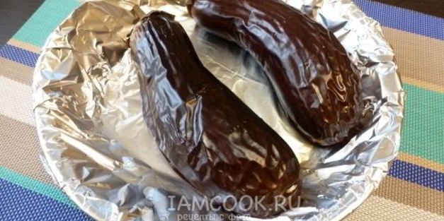 баклажаны, запеченные целиком в духовке