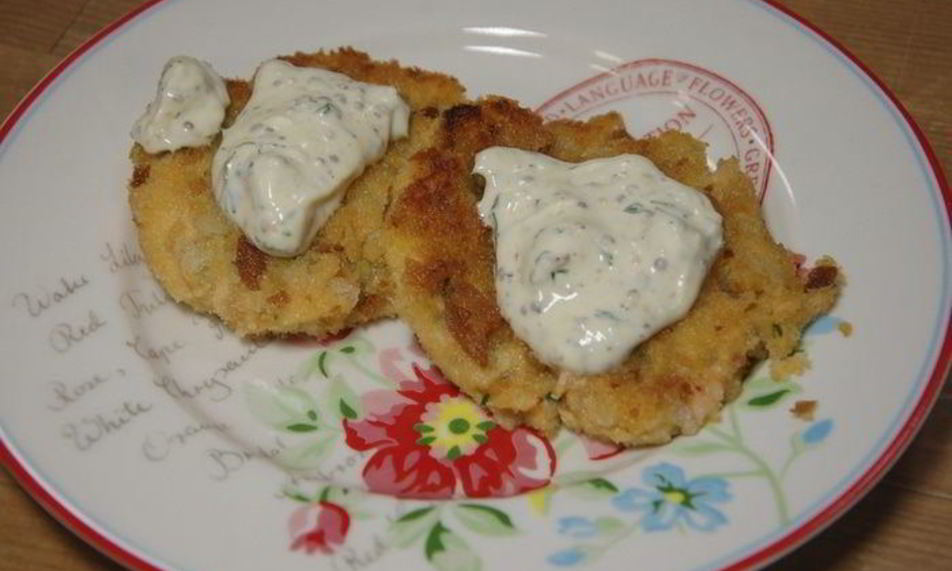 Рецепт биточки из батата и семги