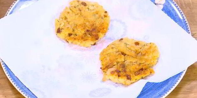 биточки из батата и семги
