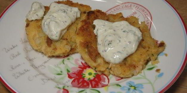 биточки из батата и семги