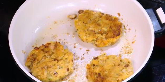 биточки из батата и семги