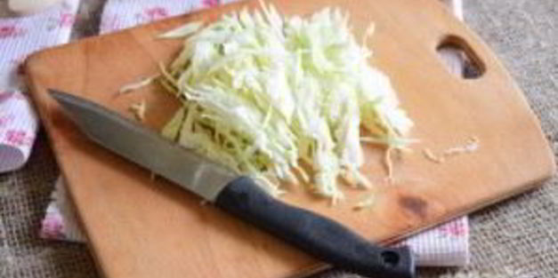 болгарский перец, фаршированный капустой