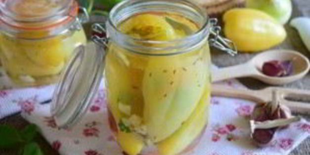 болгарский перец, фаршированный капустой