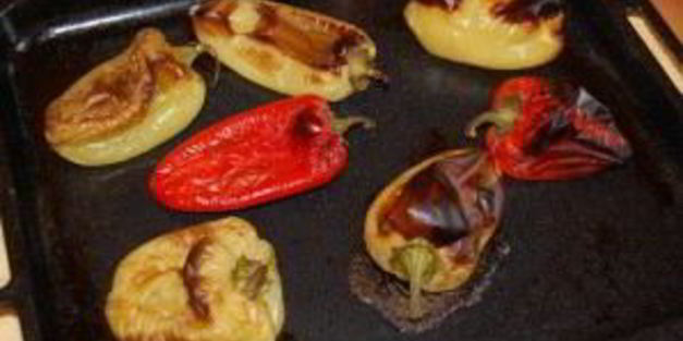 болгарский перец в духовке