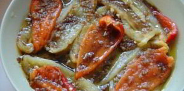 болгарский перец в духовке