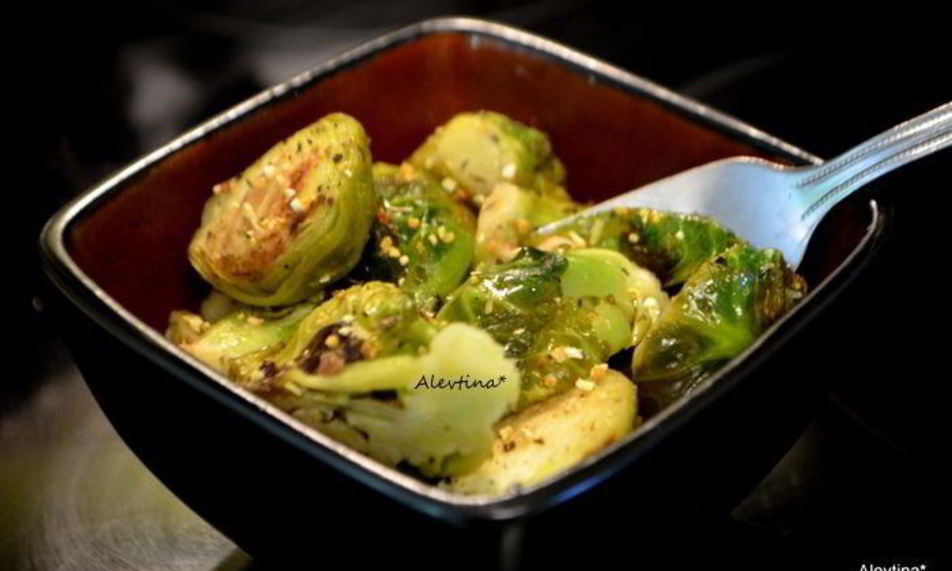 Рецепт брюссельская капуста с лимонным вкусом