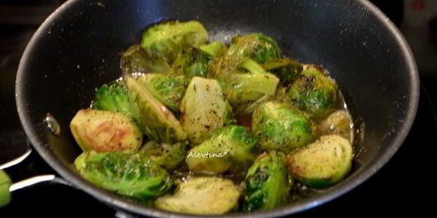 брюссельская капуста с лимонным вкусом