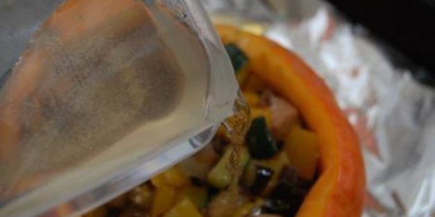 фаршированная тыква горшочек вари