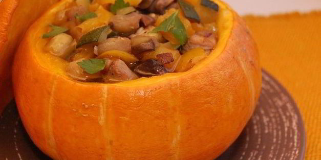 фаршированная тыква горшочек вари