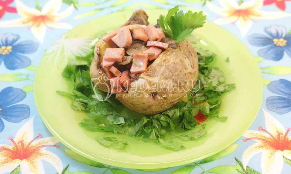 Рецепт фаршированный картофель