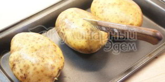 фаршированный картофель