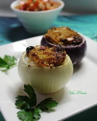 Фаршированный лук