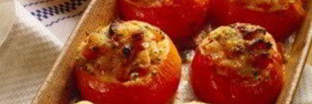 Фаршированный перец с грибами