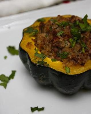 Фаршированный сквош в марокканском стиле