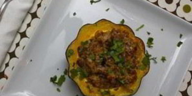 фаршированный сквош в марокканском стиле