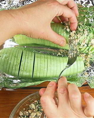 Фаршированные кабачки